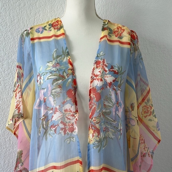 NWT Band of the Free Floral Kimono Duster - Picture 7 of 14